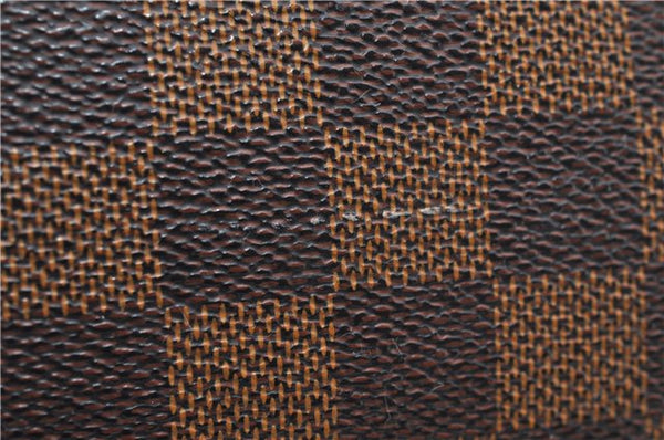 Authentic Louis Vuitton Damier Hampstead MM Shoulder Tote Bag N51204 LV 7590D