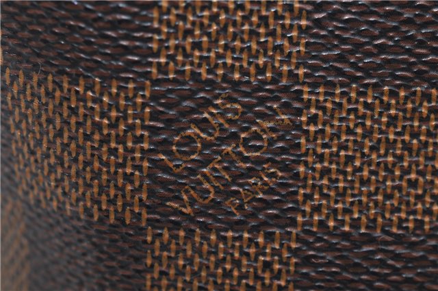 Authentic Louis Vuitton Damier Hampstead MM Shoulder Tote Bag N51204 LV 7590D