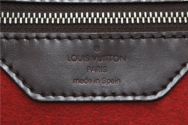 Authentic Louis Vuitton Damier Hampstead MM Shoulder Tote Bag N51204 LV 7590D