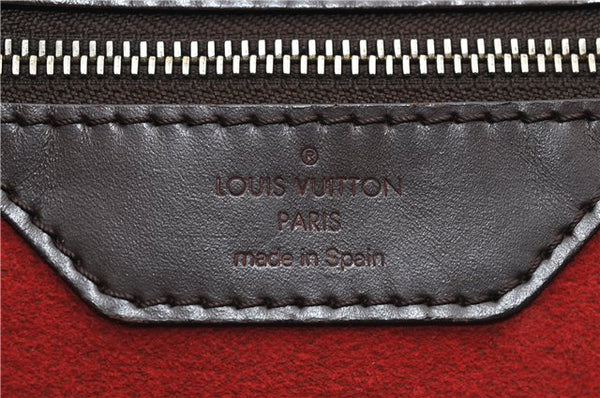 Authentic Louis Vuitton Damier Hampstead MM Shoulder Tote Bag N51204 LV 7590D