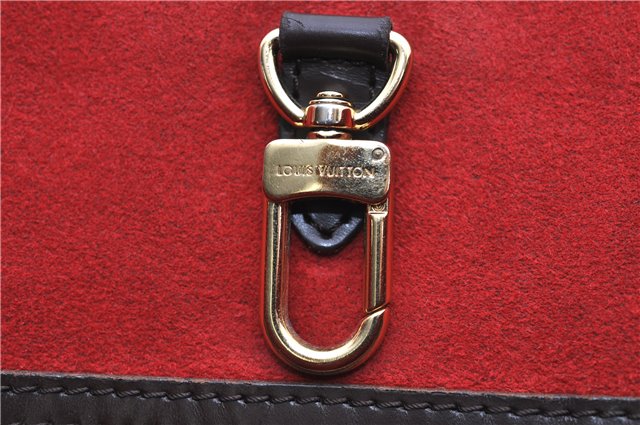 Authentic Louis Vuitton Damier Hampstead MM Shoulder Tote Bag N51204 LV 7590D