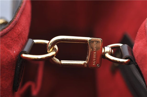 Authentic Louis Vuitton Damier Hampstead MM Shoulder Tote Bag N51204 LV 7590D