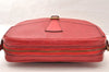 Authentic Louis Vuitton Epi Jeune Fille Shoulder Cross Bag Red M52157 LV 7590I