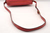 Authentic Louis Vuitton Epi Jeune Fille Shoulder Cross Bag Red M52157 LV 7590I