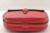 Authentic Louis Vuitton Epi Jeune Fille Shoulder Cross Bag Red M52157 LV 7590I