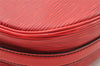 Authentic Louis Vuitton Epi Jeune Fille Shoulder Cross Bag Red M52157 LV 7590I