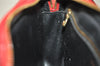 Authentic Louis Vuitton Epi Jeune Fille Shoulder Cross Bag Red M52157 LV 7590I