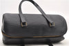 Authentic LOUIS VUITTON Epi Soufflot Black Hand Bag M52222 LV 7591C