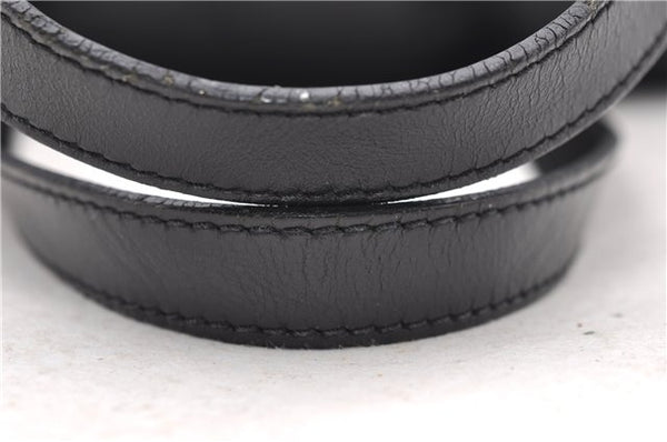 Authentic LOUIS VUITTON Epi Soufflot Black Hand Bag M52222 LV 7591C