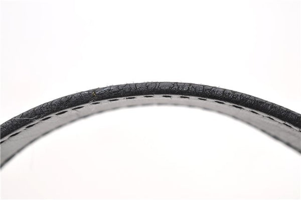 Authentic LOUIS VUITTON Epi Soufflot Black Hand Bag M52222 LV 7591C