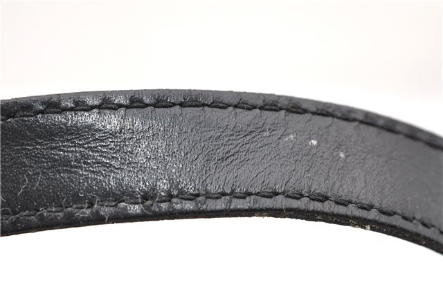 Authentic LOUIS VUITTON Epi Soufflot Black Hand Bag M52222 LV 7591C