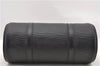 Authentic LOUIS VUITTON Epi Soufflot Black Hand Bag M52222 LV 7591C