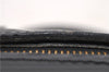 Authentic LOUIS VUITTON Epi Soufflot Black Hand Bag M52222 LV 7591C