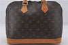 Authentic Louis Vuitton Monogram Alma Hand Bag M51130 LV 7591D