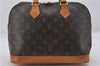Authentic Louis Vuitton Monogram Alma Hand Bag M51130 LV 7591D