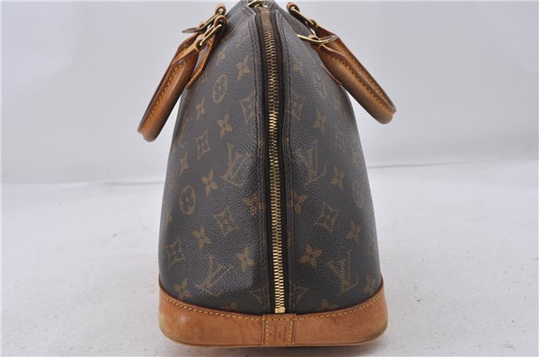 Authentic Louis Vuitton Monogram Alma Hand Bag M51130 LV 7591D