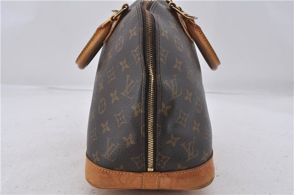 Authentic Louis Vuitton Monogram Alma Hand Bag M51130 LV 7591D