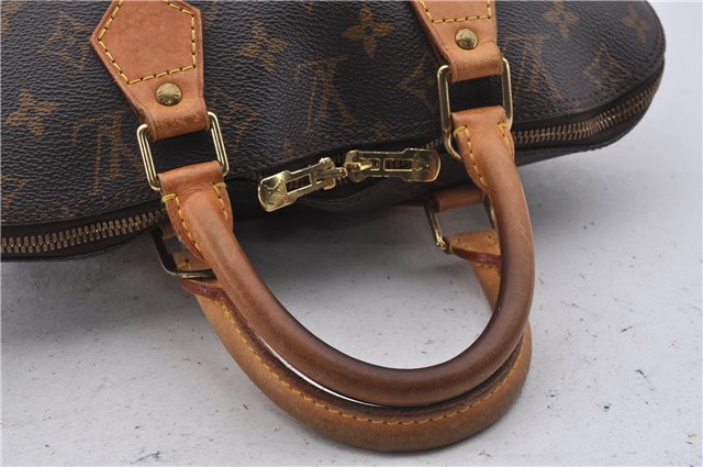Authentic Louis Vuitton Monogram Alma Hand Bag M51130 LV 7591D