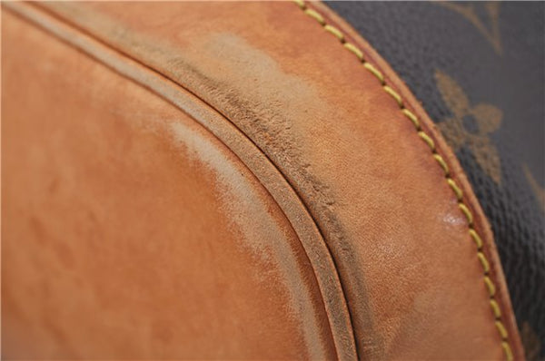 Authentic Louis Vuitton Monogram Alma Hand Bag M51130 LV 7591D