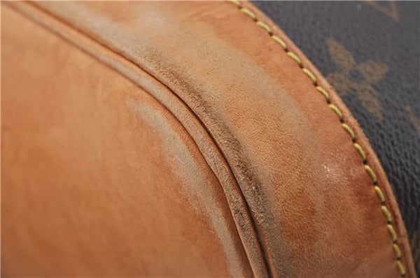 Authentic Louis Vuitton Monogram Alma Hand Bag M51130 LV 7591D