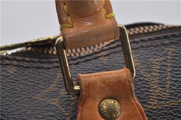 Authentic Louis Vuitton Monogram Alma Hand Bag M51130 LV 7591D