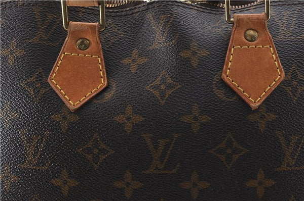 Authentic Louis Vuitton Monogram Alma Hand Bag M51130 LV 7591D