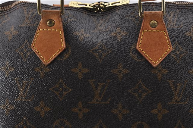 Authentic Louis Vuitton Monogram Alma Hand Bag M51130 LV 7591D