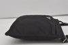 Authentic PRADA Nylon Tessuto Leather Shoulder Cross Body Bag Purse Black 7591I