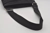 Authentic PRADA Nylon Tessuto Leather Shoulder Cross Body Bag Purse Black 7591I