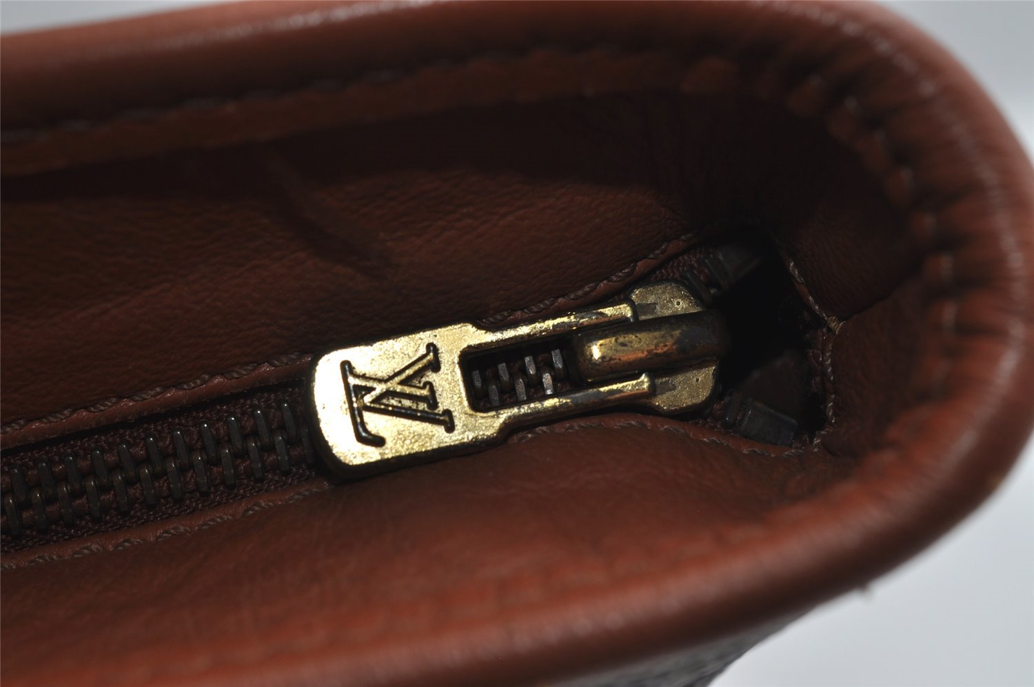 Auth Louis Vuitton Monogram Sac Weekend PM Vintage Tote Hand Bag M42425 LV 7592I