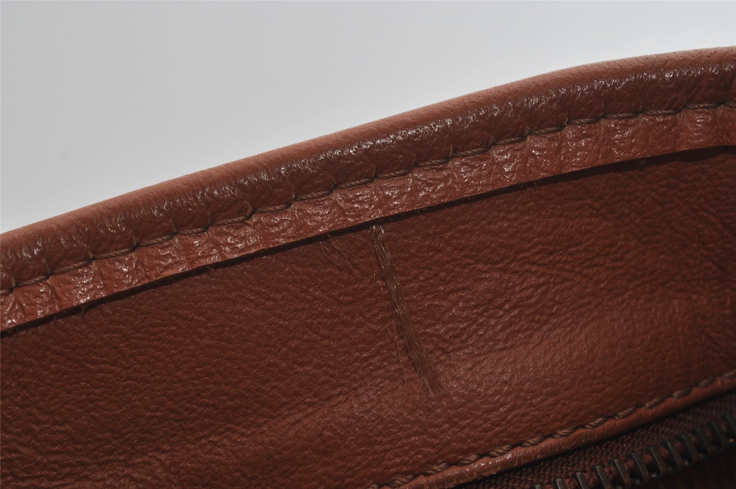 Auth Louis Vuitton Monogram Sac Weekend PM Vintage Tote Hand Bag M42425 LV 7592I