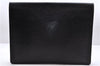 Auth Louis Vuitton Epi Porte Documents Senateur Briefcase M54452 Black LV 7593D