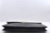 Auth Louis Vuitton Epi Porte Documents Senateur Briefcase M54452 Black LV 7593D