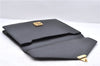 Auth Louis Vuitton Epi Porte Documents Senateur Briefcase M54452 Black LV 7593D