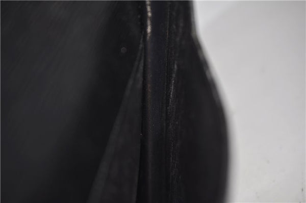 Auth Louis Vuitton Epi Porte Documents Senateur Briefcase M54452 Black LV 7593D