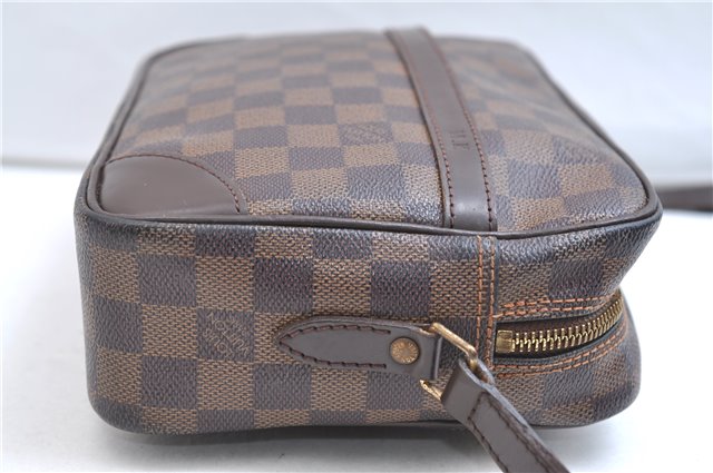 Authentic Louis Vuitton Damier Trocadero 27 Shoulder Cross Bag N48085 LV 7596E