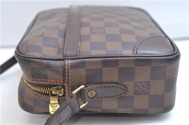Authentic Louis Vuitton Damier Trocadero 27 Shoulder Cross Bag N48085 LV 7596E