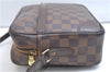 Authentic Louis Vuitton Damier Trocadero 27 Shoulder Cross Bag N48085 LV 7596E