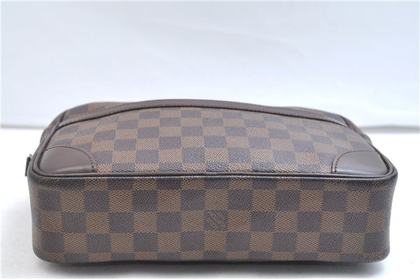 Authentic Louis Vuitton Damier Trocadero 27 Shoulder Cross Bag N48085 LV 7596E