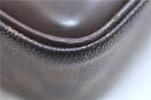 Authentic Louis Vuitton Damier Trocadero 27 Shoulder Cross Bag N48085 LV 7596E