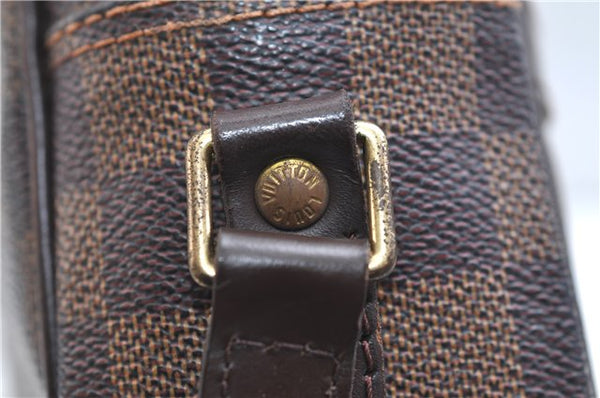 Authentic Louis Vuitton Damier Trocadero 27 Shoulder Cross Bag N48085 LV 7596E