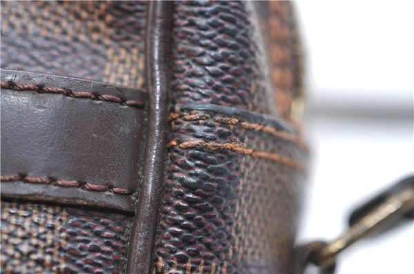 Authentic Louis Vuitton Damier Trocadero 27 Shoulder Cross Bag N48085 LV 7596E