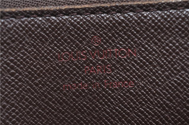 Authentic Louis Vuitton Damier Trocadero 27 Shoulder Cross Bag N48085 LV 7596E