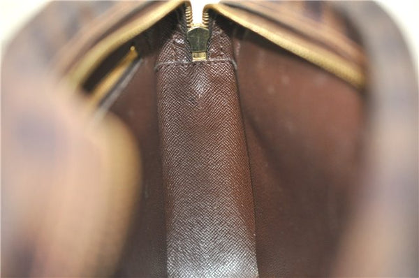 Authentic Louis Vuitton Damier Trocadero 27 Shoulder Cross Bag N48085 LV 7596E