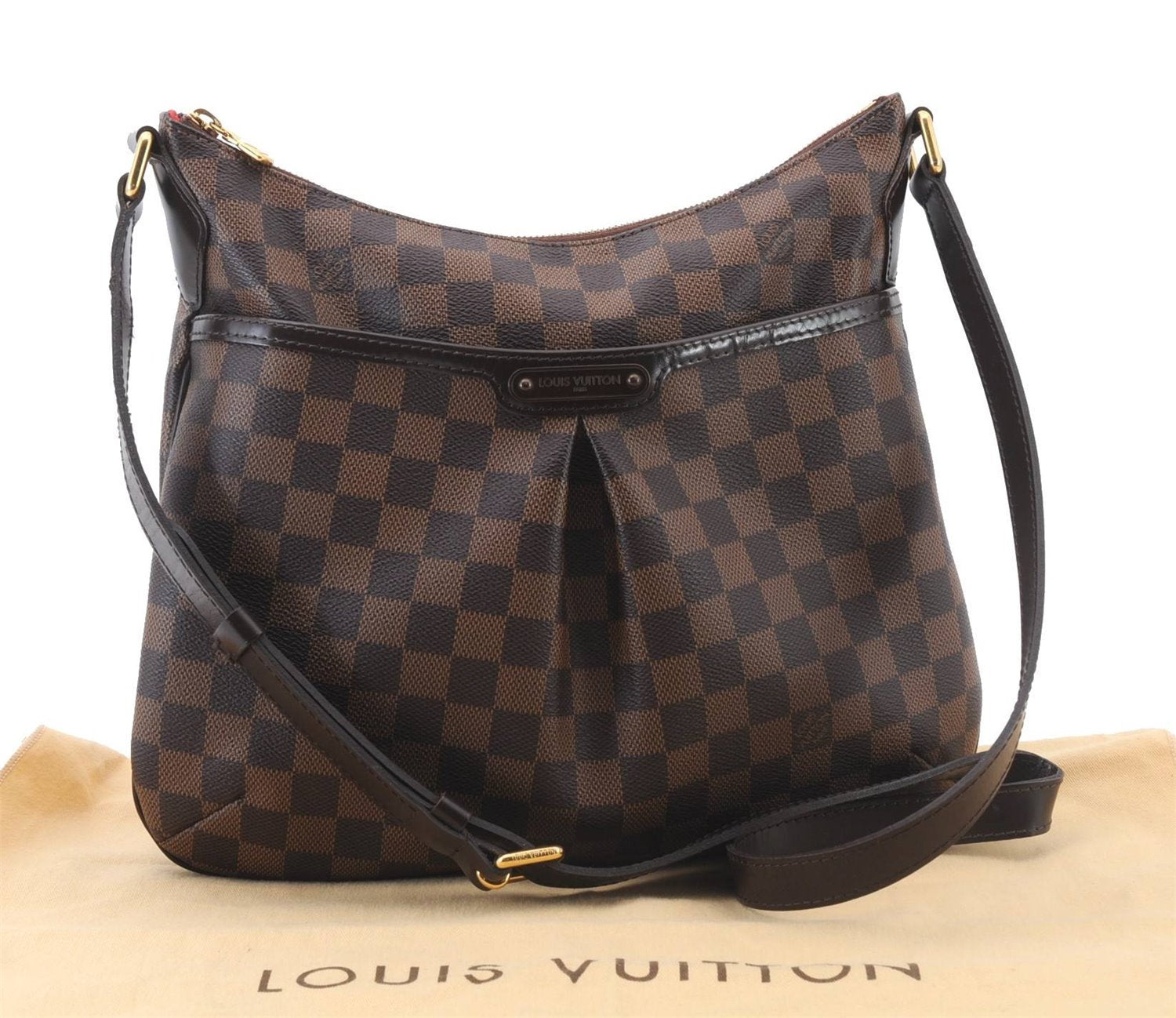 Auth LOUIS VUITTON Damier Bloomsbury PM Shoulder Cross Body Bag N42251 LV 7601C