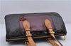 Auth LOUIS VUITTON Vernis Rose Wood Avenue Shoulder Bag Wine Red M93510 LV 7603C