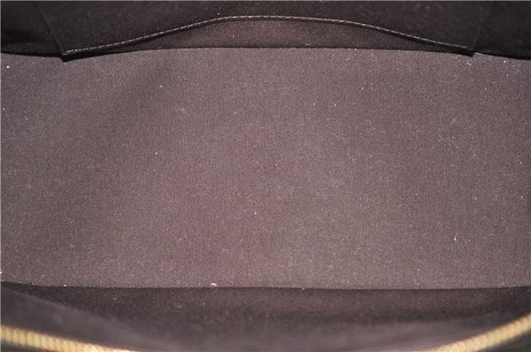 Auth LOUIS VUITTON Vernis Rose Wood Avenue Shoulder Bag Wine Red M93510 LV 7603C