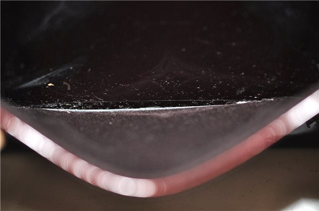 Auth LOUIS VUITTON Vernis Rose Wood Avenue Shoulder Bag Wine Red M93510 LV 7603C