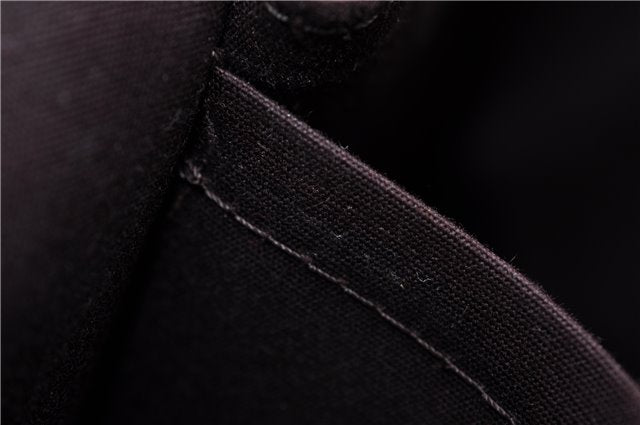 Auth LOUIS VUITTON Vernis Rose Wood Avenue Shoulder Bag Wine Red M93510 LV 7603C