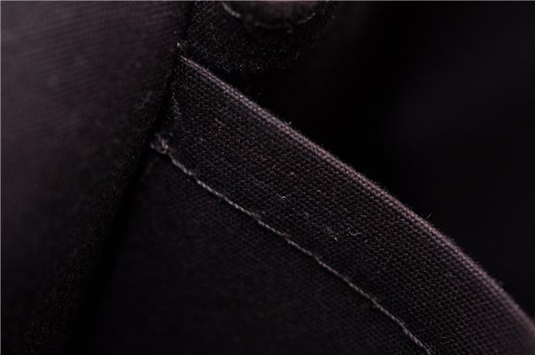 Auth LOUIS VUITTON Vernis Rose Wood Avenue Shoulder Bag Wine Red M93510 LV 7603C